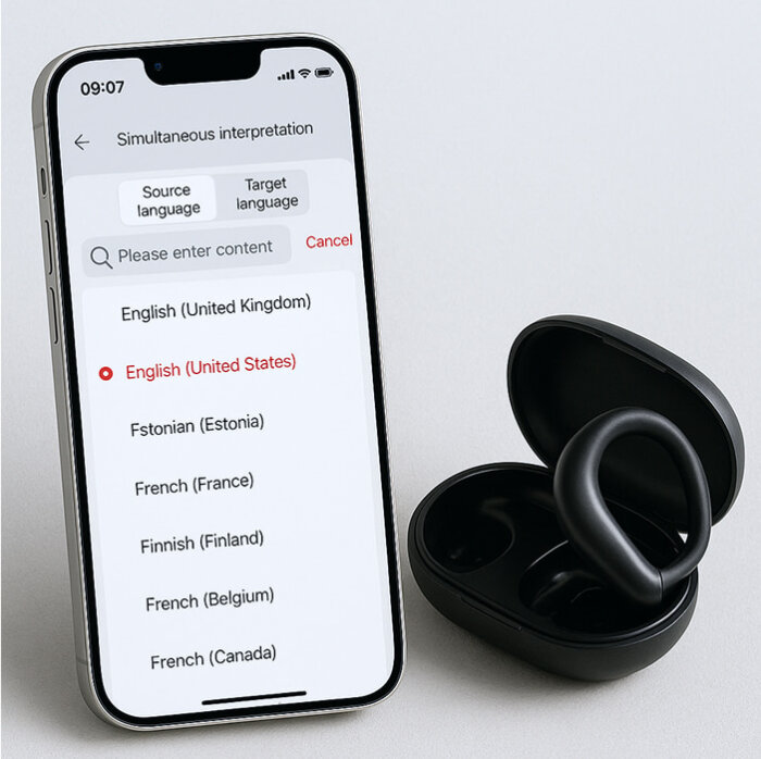 Select the language
